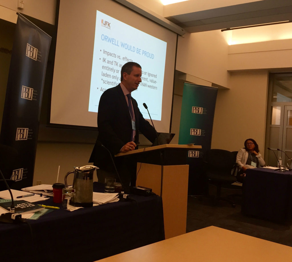 JFK's Bob Freedman co-presenting with Melody Lepine at the conference on June 7, 2016 in Vancouver, BC
