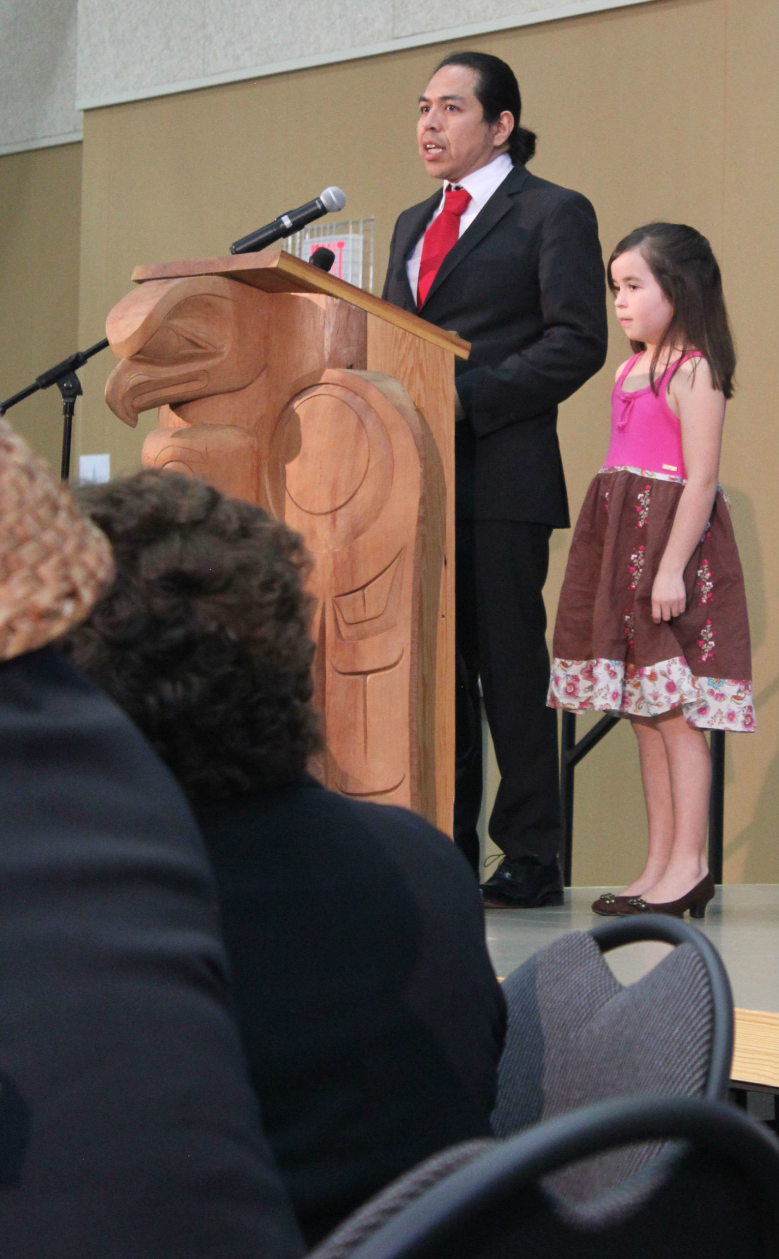 Malahat Chief Michael Harry presents the next generation of Te'mexw leaders